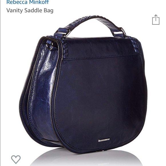 NWT Rebecca Minkoff Sm.Vanity Saddle Bag Crossbody - Picture 5 of 7